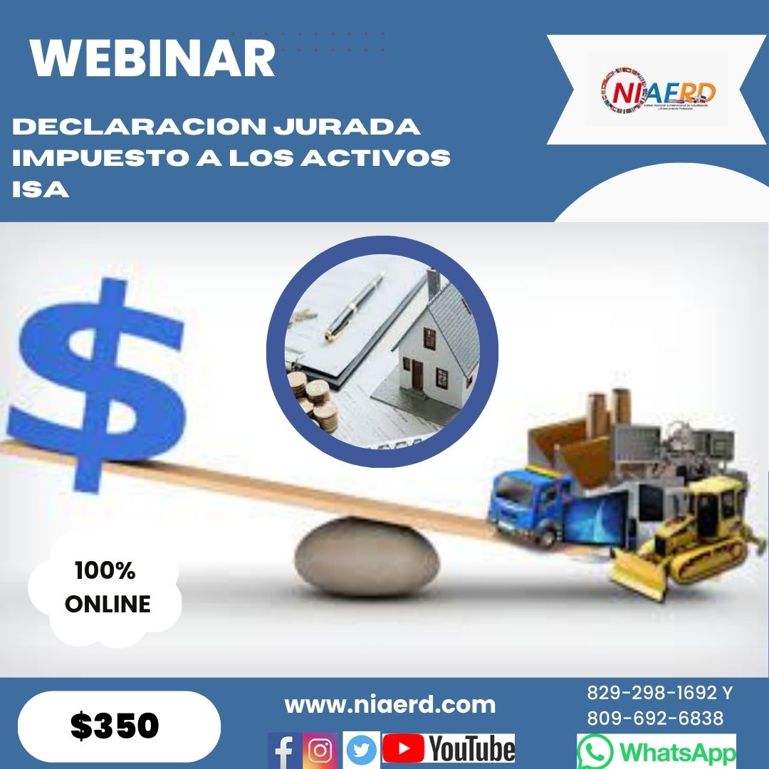 WEBINAR DECLARACION JURADA IMPUESTO A LOS ACTIVOS