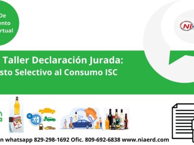 Curso Taller Impuesto Selectivo al Consumo ISC llenado y presentación declaraciones juradas